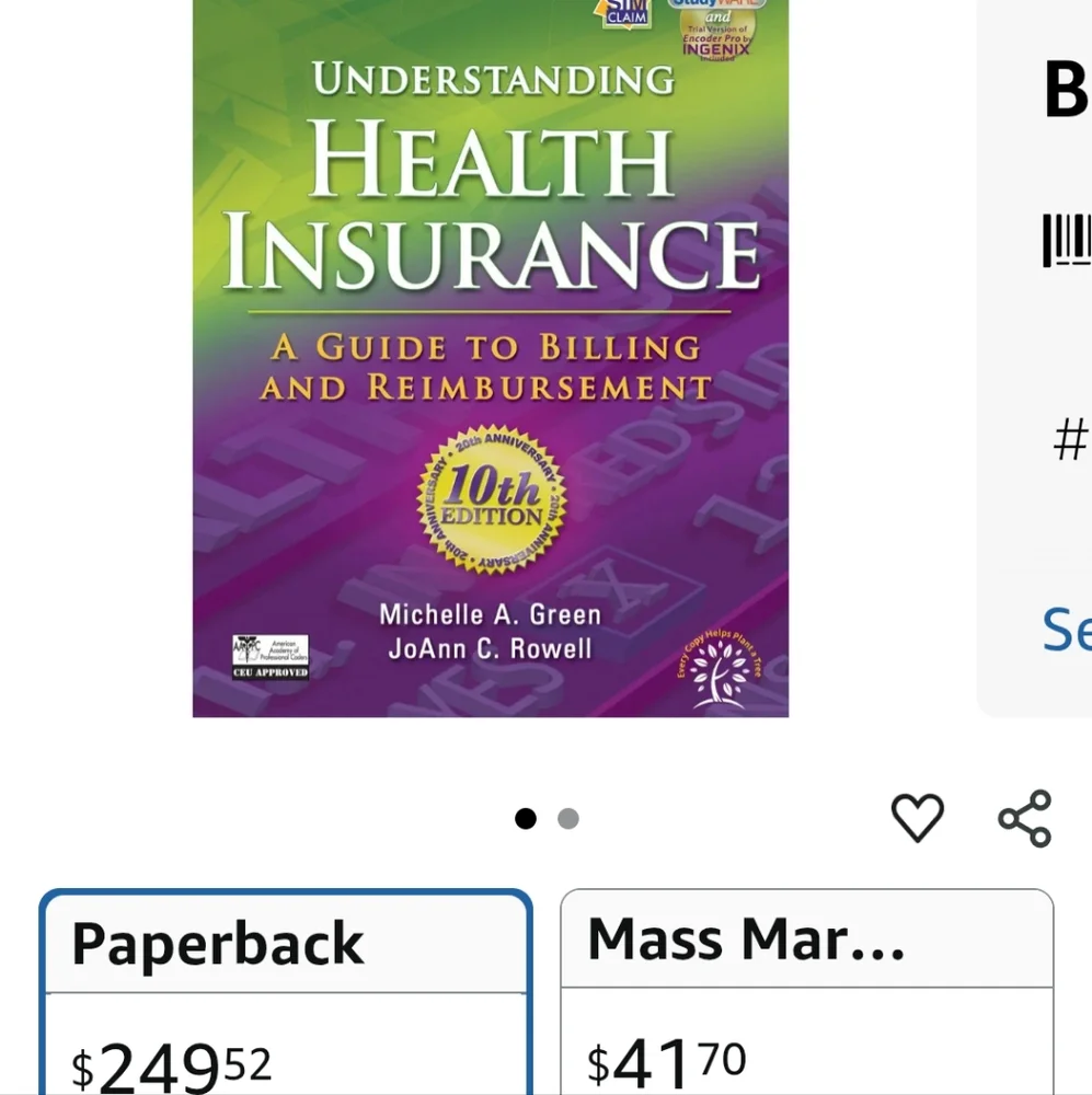 Understanding Health Insurance Book and Workbook - Picture 2 of 3